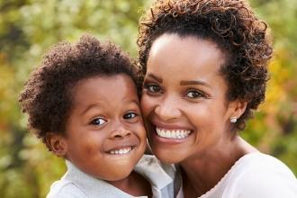 Mother and Son - Generic Mother and young son outside