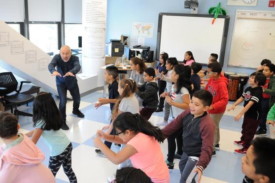Third graders move to Mozart.